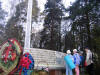 Мемориал погибшим в поселке Расторгуево